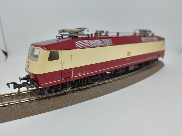 Fleischmann 4350 - BR 120 elektrische locomotief van de DB, Hobby en Vrije tijd, Modeltreinen | H0, Zo goed als nieuw, Locomotief