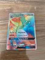 Pokémon kaart Charizard GX Rainbow, Ophalen, Gebruikt, Losse kaart, Foil
