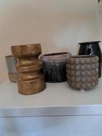 5 bloempotten in één koop, Huis en Inrichting, Woonaccessoires | Overige, Ophalen, Zo goed als nieuw