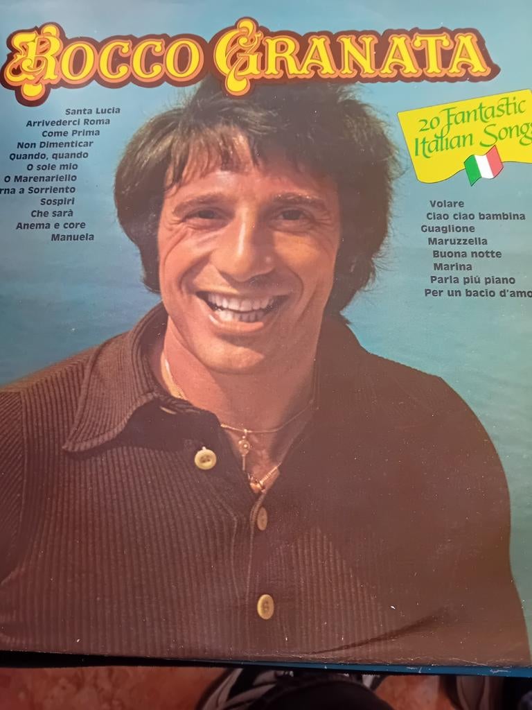 LP  Rocco Granata  20 fantastische Italian songs., Cd's en Dvd's, Ophalen of Verzenden, Gebruikt, 12 inch