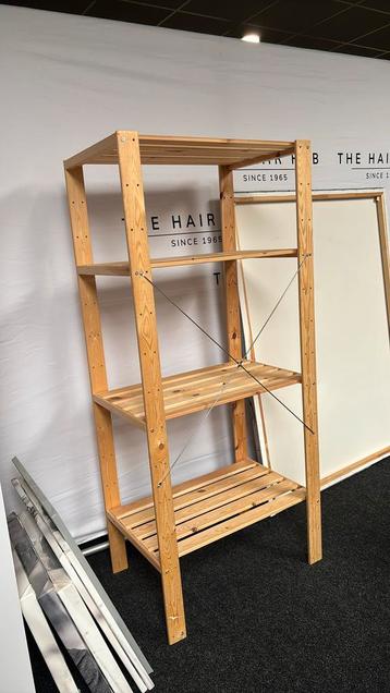 Houten opberg kast