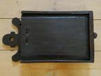 Nostalgische houten schooltas bekleed met fluweel (5658), Ophalen of Verzenden