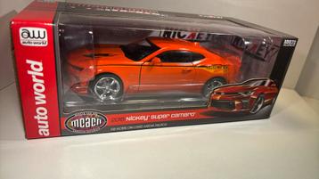 Chevrolet super Camaro nickey 2016 auto world 1.18 beschikbaar voor biedingen
