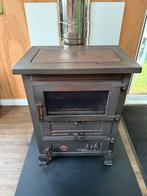 Houtkachel Efel Bastogne 5-7KW incl. Kachelpijp, Huis en Inrichting, Kachels, Ophalen, Gebruikt, Vrijstaand, Hout