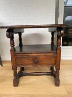 Antieken tafeltje/stoel in een, Antiek en Kunst, Antiek | Meubels | Tafels, Ophalen