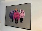 Schilderij Royal Sheep, Ophalen, Zo goed als nieuw, Schilderij, 75 tot 100 cm