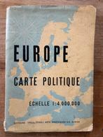 Europe cart politique; landkaart oktober 1939, Gelezen, Orell Füssli Arts Zürich, Landkaart, 1800 tot 2000