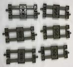 LEGO Duplo rechte rails 6x grijs treinspoor origineel set, Postbus 64461, Brunssum, Nederland, Verzenden, Kenduseditemsinfo@gmail.com