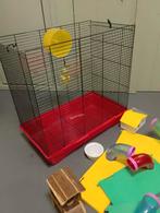 Hamsterkooi, Dieren en Toebehoren, Kooi, Minder dan 75 cm, Zo goed als nieuw, Ophalen