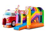 Multiplay Hippie Springkussen 5x5,5 - huurprijs €105,-, Ophalen, Nieuw, Fantasy