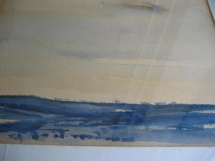 Brabants landschap / Peter Teeling (Wormerveer, 1946), Antiek en Kunst, Kunst | Schilderijen | Klassiek, Ophalen of Verzenden