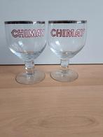 2 Chimay glazen, Ophalen of Verzenden, Zo goed als nieuw, Glas of Glazen, Overige merken