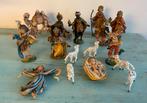 Vintage 332-150 Italy verschillende figuren kerststal, Diversen, Kerst, Ophalen, Zo goed als nieuw