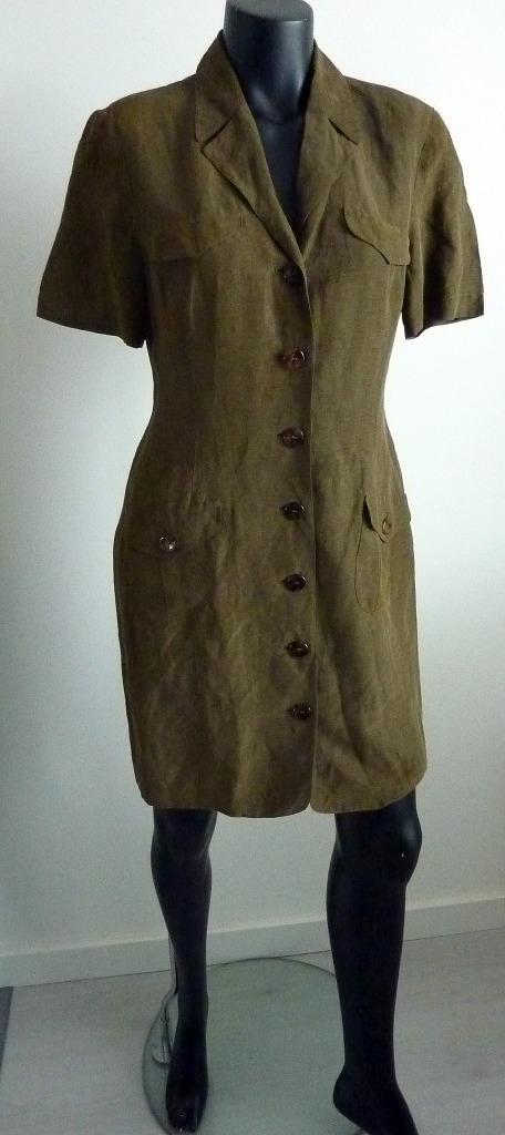 Laurel Jurk, Kleding | Dames, Jurken, Zo goed als nieuw, Maat 38/40 (M), Groen, Boven de knie, Ophalen of Verzenden