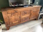 Eikenhouten dressoir / TV-meubel, Huis en Inrichting, Kasten | Dressoirs, Ophalen, Gebruikt, 150 tot 200 cm, Eikenhout
