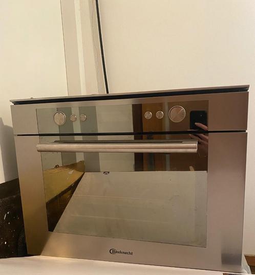 Bauknecht stoomoven, Witgoed en Apparatuur, Ovens, Zo goed als nieuw, Vrijstaand, Oven, 45 tot 60 cm, 45 tot 60 cm, Magnetronfunctie