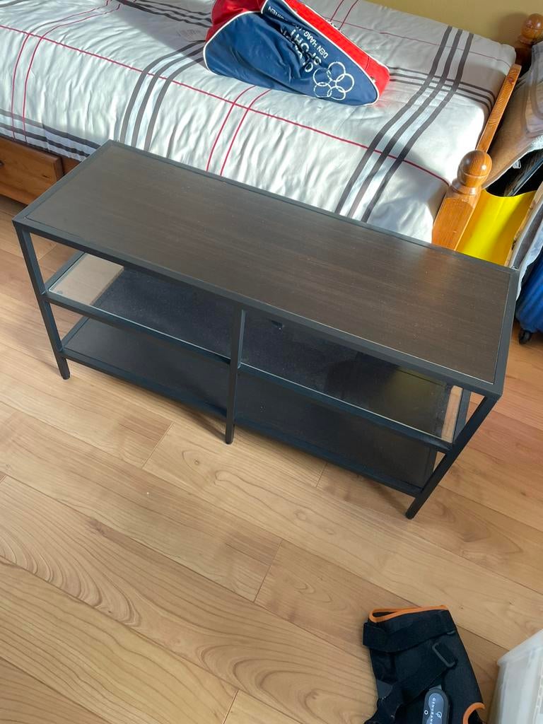 Ikea tv meubel VITTSJÖ, Zo goed als nieuw, Minder dan 100 cm, 25 tot 50 cm, 50 tot 100 cm