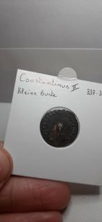 Romeinse munt keizer Constantinus II  Kleine buste!, Ophalen of Verzenden