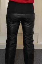 Stoere leren motorrijbroek Maat 31 (echt leer) heren / dames, Ophalen of Verzenden, Tweedehands, Dames, Broek | leer