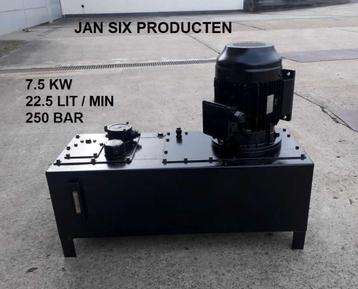 pompgroep 22.5 lit / min NIEUWE MOTOR 7.5 kw 3 fazig  beschikbaar voor biedingen