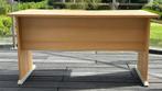 bureau beuken, Ophalen, Met wielen, Gebruikt, Bureau
