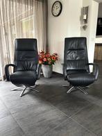 Relaxfauteuil Twice Leer - De Toekomst -3motoren+accu, Ophalen, Gebruikt, 50 tot 75 cm, Leer