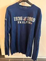 Donkerblauwe River Woods longsleeve T-shirt (ZGAN) 3XL, Blauw, Overige maten, Ophalen of Verzenden, Zo goed als nieuw