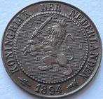 Nette 2,5 cent 1894, Postzegels en Munten, Munten | Nederland, Ophalen of Verzenden, Koningin Wilhelmina, Overige waardes, Losse munt