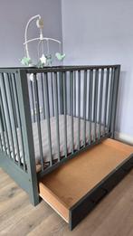 Europe Baby Robin II Box Met Lade Mat Antraciet, Kinderen en Baby's, Boxen, Ophalen, Gebruikt, Rechthoekig, In hoogte verstelbaar
