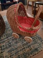 Rieten poppenwagen, Ophalen of Verzenden, Babypop