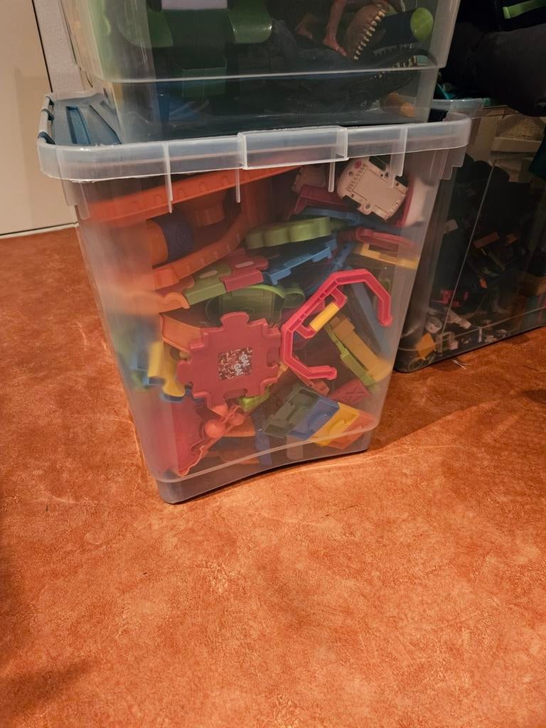 Grote partij Toet Toet Auto's + Treinbaan, Ophalen, Gebruikt, Jongen of Meisje