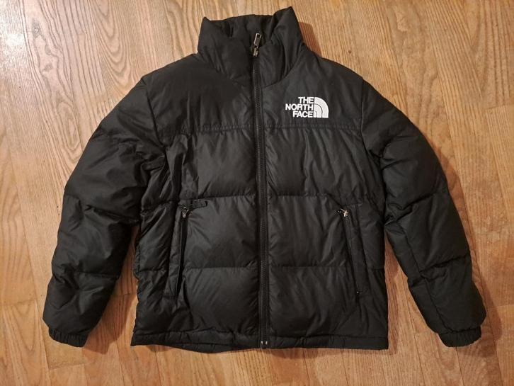 The North Face donsjas zwart kindermaat L (12 jaar), Kinderen en Baby's, Kinderkleding | Kinder-kledingpakketten, Gebruikt, Maat 152