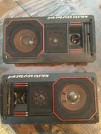 Set retro auto speakers, Auto diversen, Ophalen of Verzenden, Gebruikt