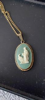 Wedgwood camee ketting, Ophalen of Verzenden, Zo goed als nieuw, Goud