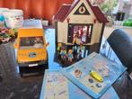 Playmobil school en bus compleet, Kinderen en Baby's, Speelgoed | Playmobil, Ophalen of Verzenden, Zo goed als nieuw