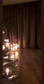 Mooie grijze overgordijnen, Ophalen of Verzenden, Grijs, 200 cm of meer, 200 cm of meer