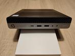HP EliteDesk 800 65W G3 desktop mini-pc, 256 GB, 8 GB, Intel i5-7500, Refurbished