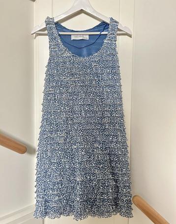 Vrolijk jurkje Zara Collection, maat S / 36 blauw wit beschikbaar voor biedingen