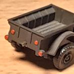 Ahw leger jeep schaal 1/87, Ophalen of Verzenden, Landmacht, Amerika, Miniatuur of Beeldje