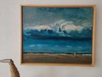 Mooi zee schilderij incl baklijst, afm 40x50 cm, Ophalen of Verzenden