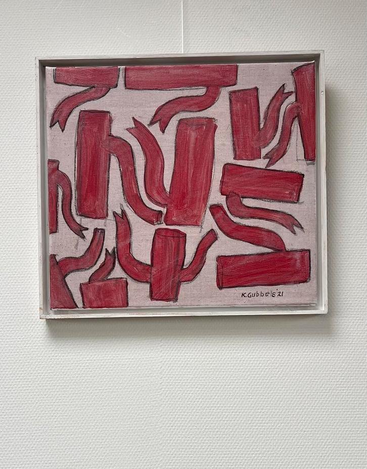 Klaas Gubbels, fraai schilderij uit 2021, Antiek en Kunst, Kunst | Schilderijen | Modern, Ophalen