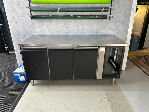 Werkbank RVS met deuren, Doe-het-zelf en Verbouw, Werkbanken, Gebruikt, Ophalen of Verzenden