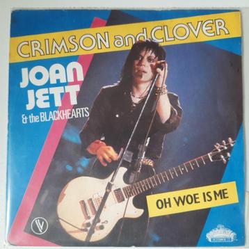 7" single Crimson and Clover - Joan Jett and the Blackhearts beschikbaar voor biedingen