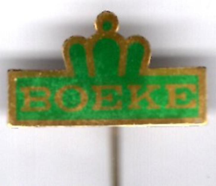 Boeke groen op koper/blik tracktoren speldje ( E_101), Verzamelen, Speldjes, Pins en Buttons, Nieuw, Speldje of Pin, Transport