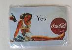 Coca-Cola Wandbordje Pin-up: Yes, Ophalen of Verzenden, Zo goed als nieuw, Reclamebord