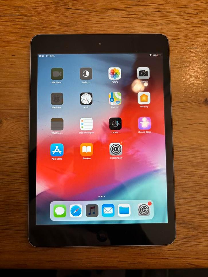 Apple iPad Mini 2 32GB Grijs, Computers en Software, Apple iPads, Gebruikt, Apple iPad Mini, Wi-Fi, 7 inch of minder, 32 GB, Grijs