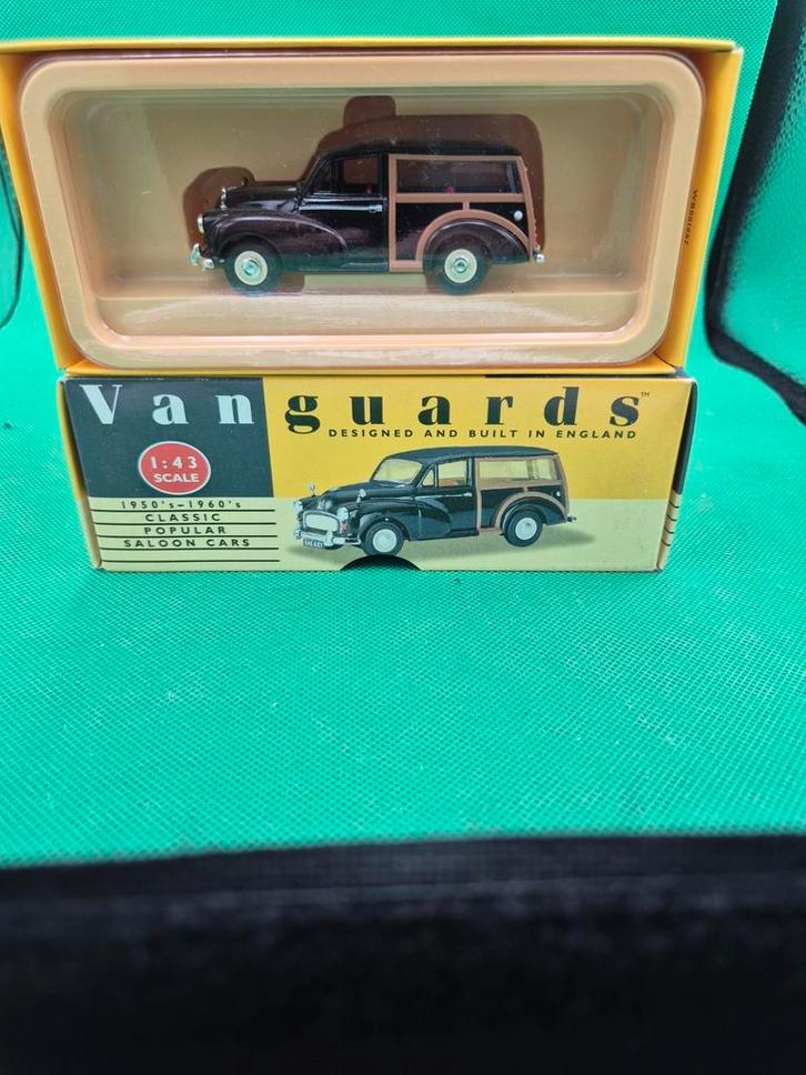 404 morris minor traveller 1/43, Hobby en Vrije tijd, Modelauto's | 1:43, Zo goed als nieuw, Auto, Ophalen of Verzenden