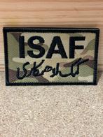 Pach ISAF, Verzamelen, Militaria | Algemeen, Ophalen, Landmacht, Overige gebieden, Embleem of Badge