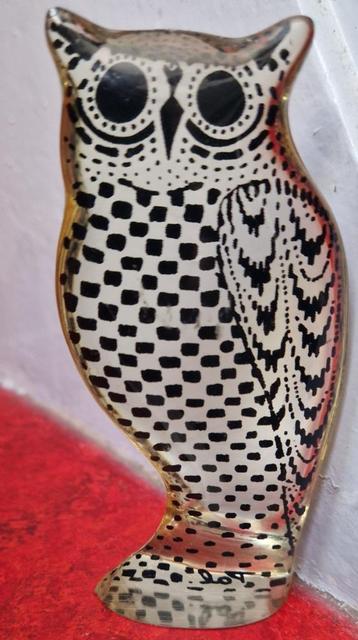 Lucite Design OWL by the artist Abraham Palatnik (1928-2020) beschikbaar voor biedingen