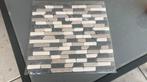 Mozaïek tegel 30x30 wit/grijs 9 stuks (nieuw), Ophalen, Wandtegels, Nieuw, 20 tot 40 cm